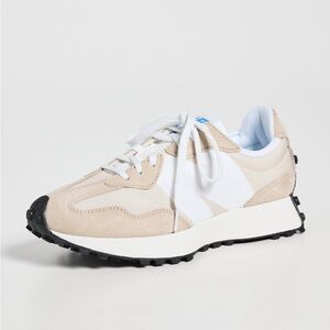 New Balance 327 8.5 Beige Grey Sneakers